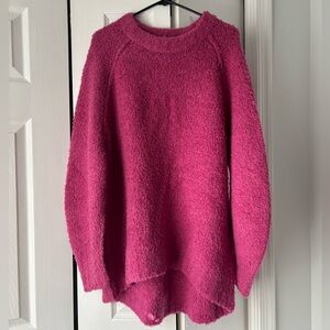 Free People Teddy Sweater Tunic, S, NWOT
